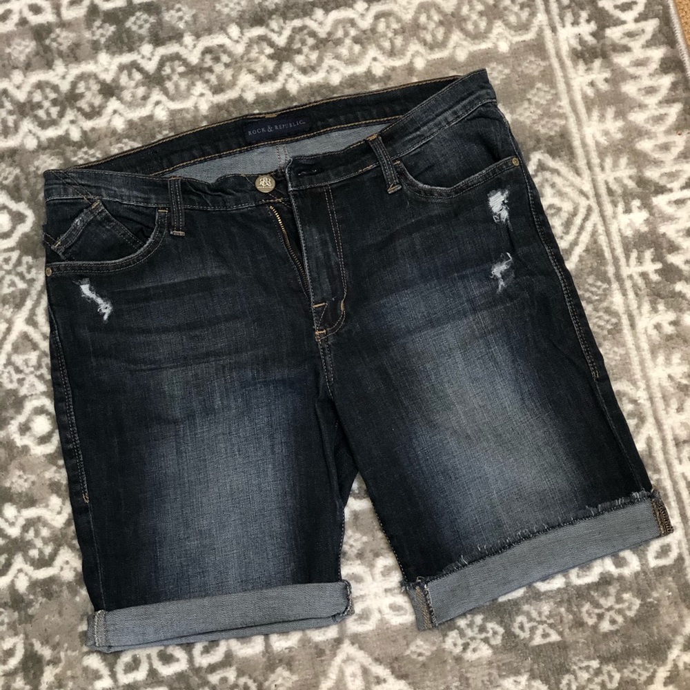 Rock & Republic Kristy Denim Shorts